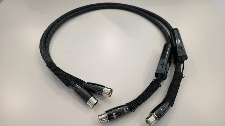 Audioquest WEL Signature XLR 1M Pair Balanced Interconnect Cables EXCELLENT