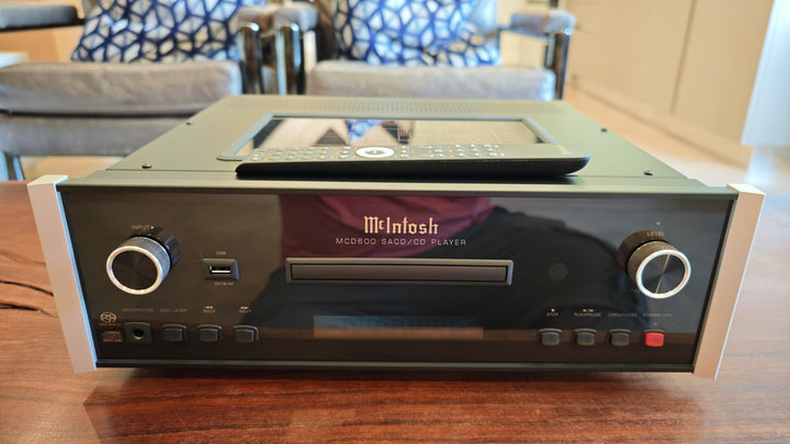 McIntosh MCD600 SACD CD Player Transport w Box & Remote EXCELLENT