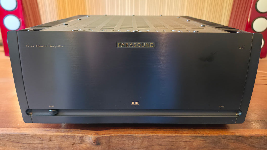 Parasound A 31 A-31 3-Channel Power Amplifier in Black w Box EXCELLENT