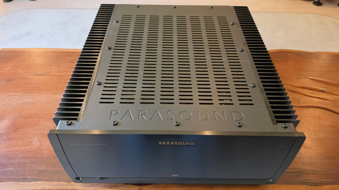 Parasound A 31 A-31 3-Channel Power Amplifier in Black w Box EXCELLENT