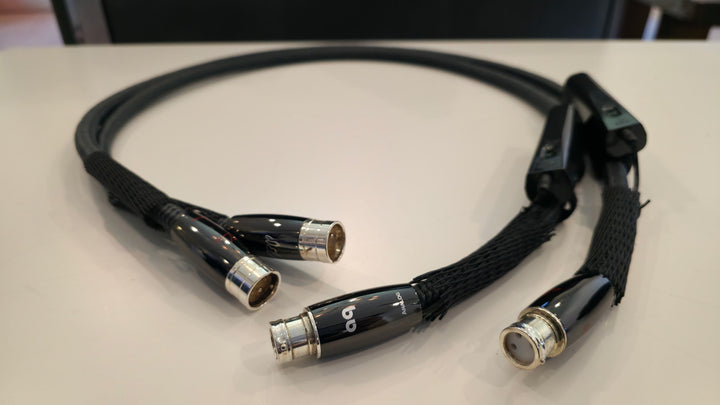 Audioquest WEL Signature XLR 1M Pair Balanced Interconnect Cables EXCELLENT