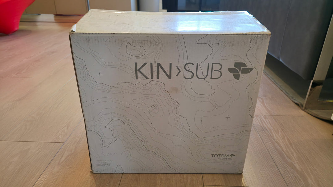Totem Acoustic Kin 8 Inch Subwoofer with Box & Accessories EXCELLENT