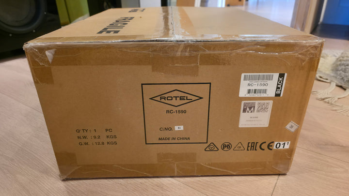Rotel RC-1590 Stereo Preamplifier in Black Serial 229-9031067 EXCELLENT