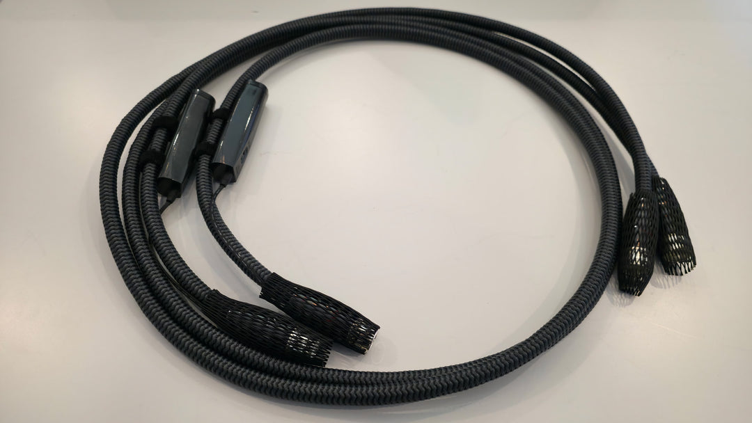 Audioquest WEL Signature XLR 2M Pair Balanced Interconnect Cables EXCELLENT