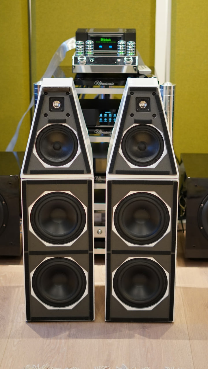 Wilson Audio Watt 3 III Puppy 2 II Upgraded to 5 in Gloss White EXCELLENT