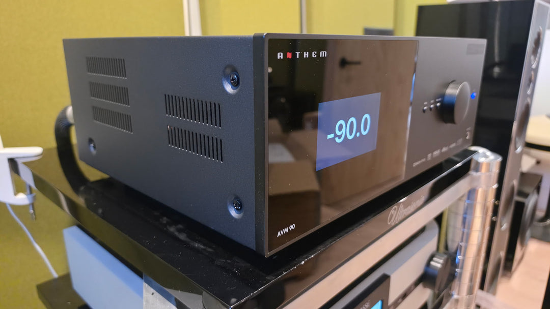 Anthem AVM 90 AVM-90 Preamplifier in Black w Box EXCELLENT