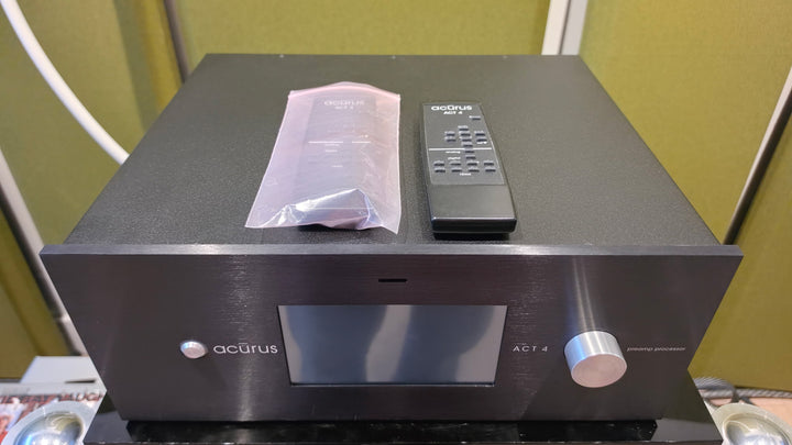 Acurus ACT4 Pre-Amp 20-Channel Home Theater Processor w HDMI Upgrade Kit in Black w Box EXCELLENT