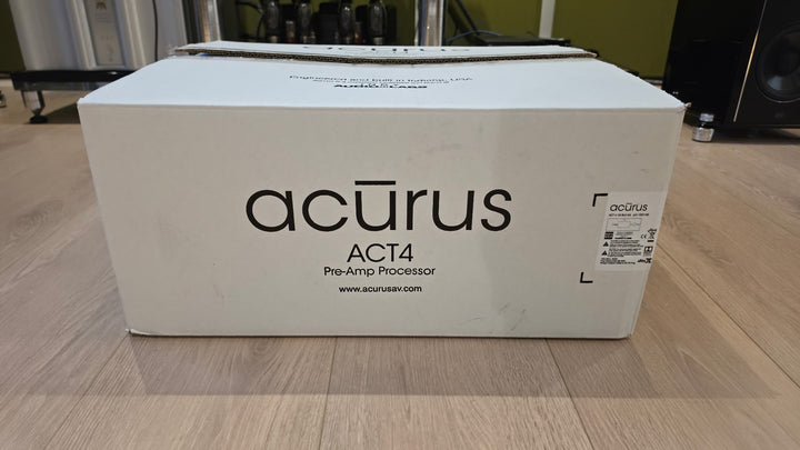 Acurus ACT4 Pre-Amp 20-Channel Home Theater Processor w HDMI Upgrade Kit in Black w Box EXCELLENT