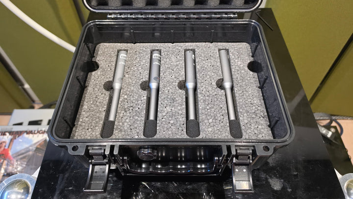 Acurus Aspeqt Microphone Kit w Flight Case & Stand EXCELLENT