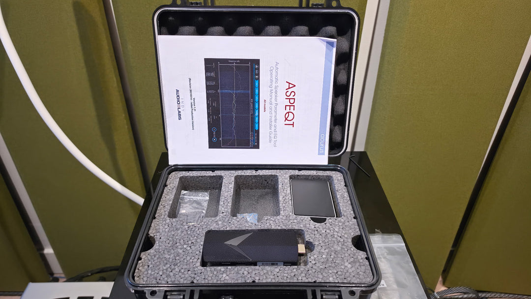 Acurus Aspeqt Microphone Kit w Flight Case & Stand EXCELLENT
