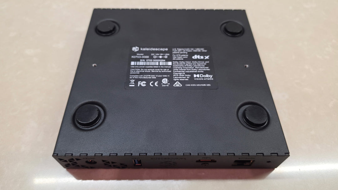 Kaleidescape Strato E Movie Player in Black EXCELLENT