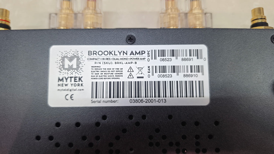 Mytek Digital Brooklyn Amp in Black EXCELLENT