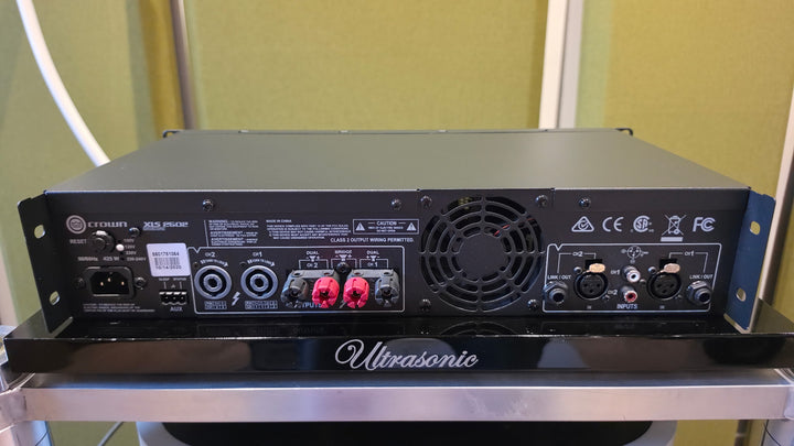 Crown Audio XLS 2502 2-Channel Class D Power Amplifier in Black w Box EXCELLENT