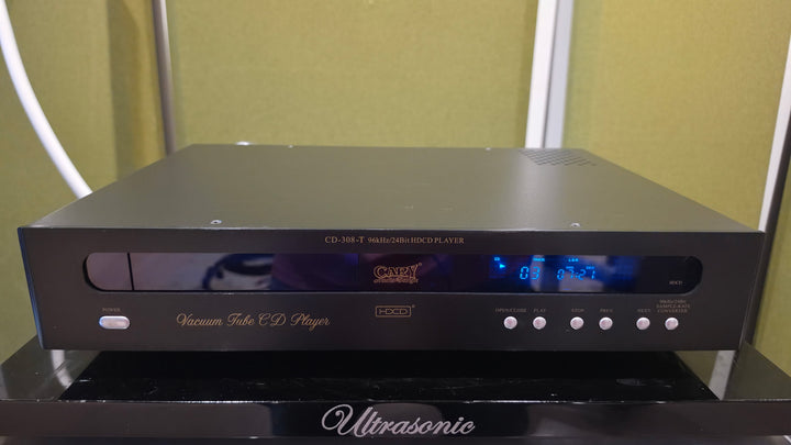 Cary Audio CD-308-T Vacuum Tube CD Player in Black EXCELLENT