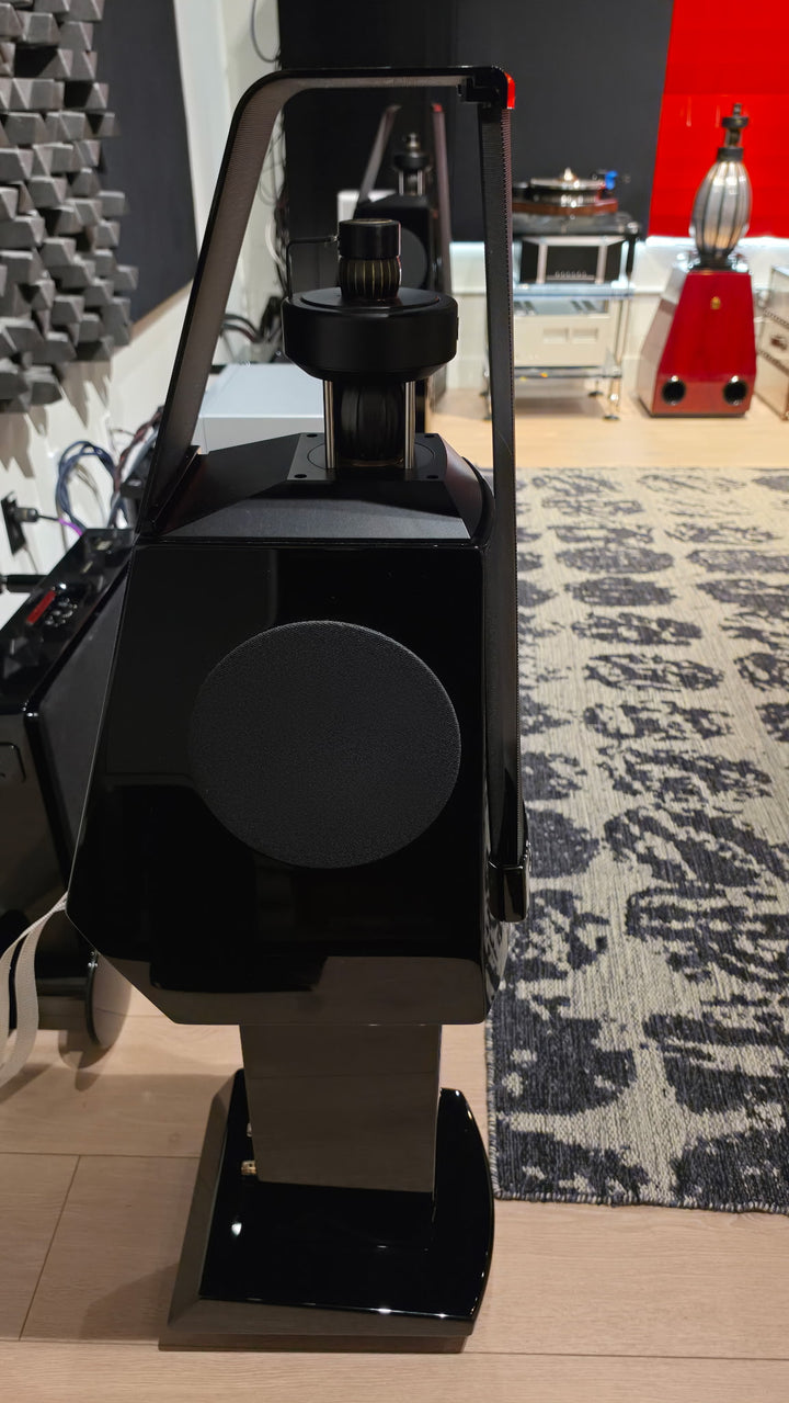 MBL Radialstrahler 120 Loudspeakers Speakers in Gloss Black EXCELLENT