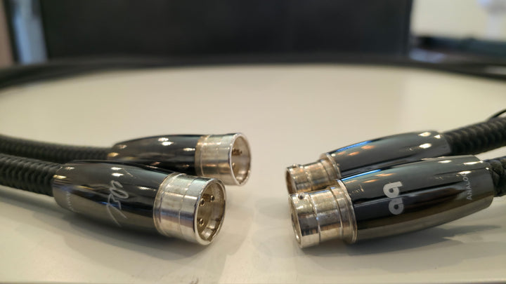 Audioquest WEL Signature XLR 1.5M Pair Balanced Interconnect Cables EXCELLENT