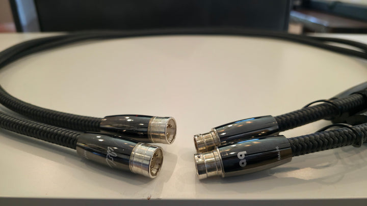Audioquest WEL Signature XLR 1.5M Pair Balanced Interconnect Cables EXCELLENT