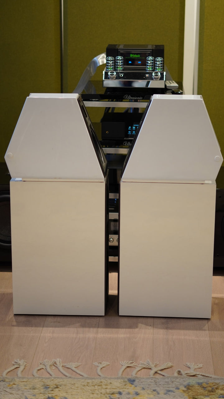 Wilson Audio Watt 3 III Puppy 2 II Upgraded to 5 in Gloss White EXCELLENT