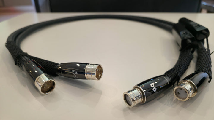 Audioquest WEL Signature XLR 1M Pair Balanced Interconnect Cables EXCELLENT