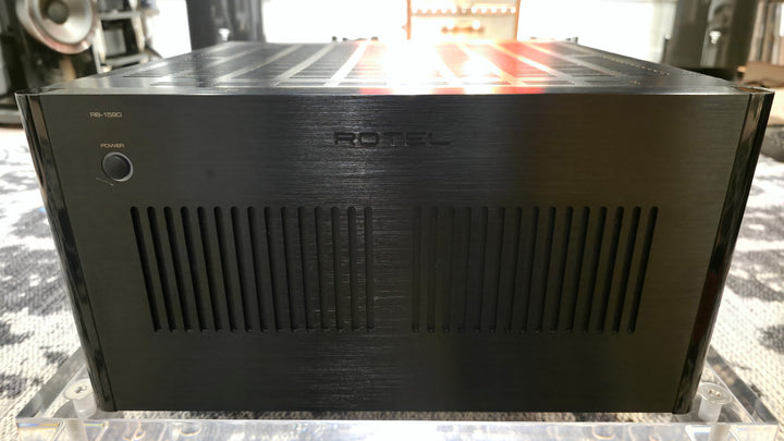 Rotel RB-1590 Stereo Amplifier in Black Serial 228-5511032 EXCELLENT
