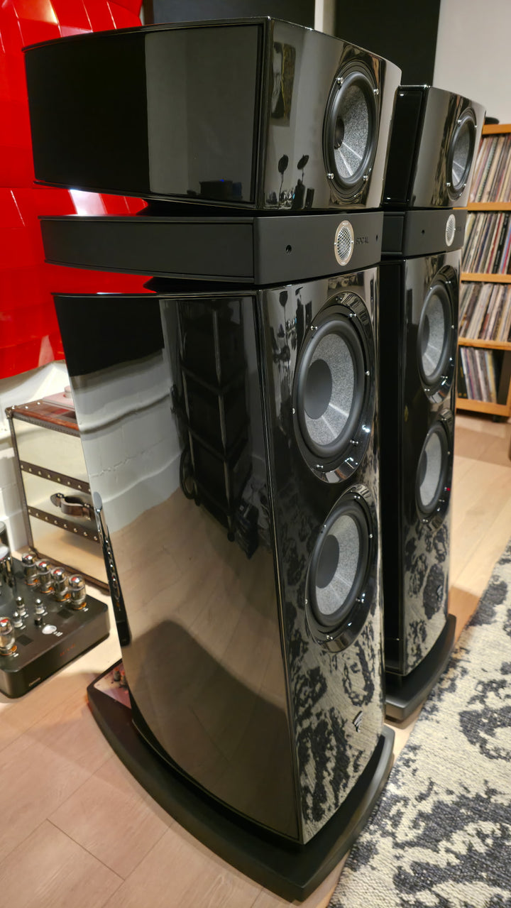 Focal Maestro Utopia Evo in Gloss Black with Crates EXCELLENT