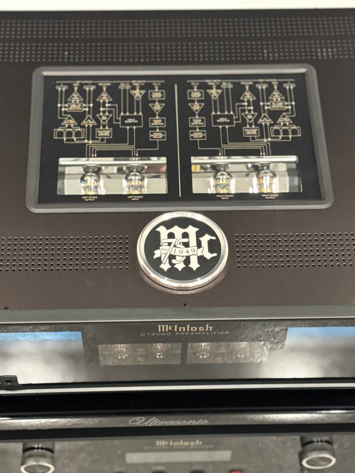 McIntosh MC1.25KW 75th Anniversary Pair of Monoblock Amplifiers & C12000 75th Anniversary Preamplifier (3 Total Units) EXCELLENT