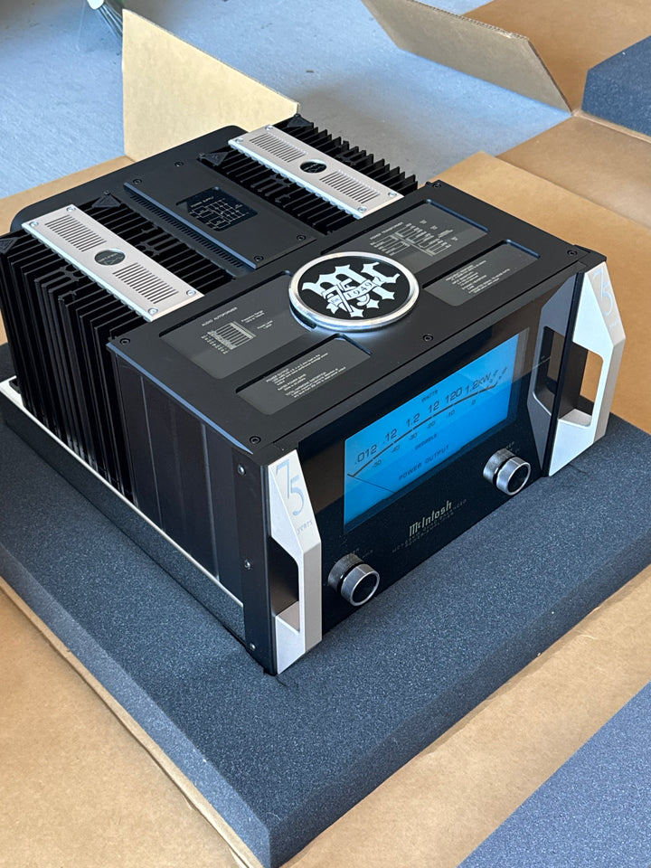 McIntosh MC1.25KW 75th Anniversary Pair of Monoblock Amplifiers & C12000 75th Anniversary Preamplifier (3 Total Units) EXCELLENT