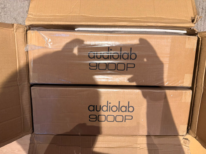 Audiolab 9000P Stereo Power Amplifier in Black w Box NEW