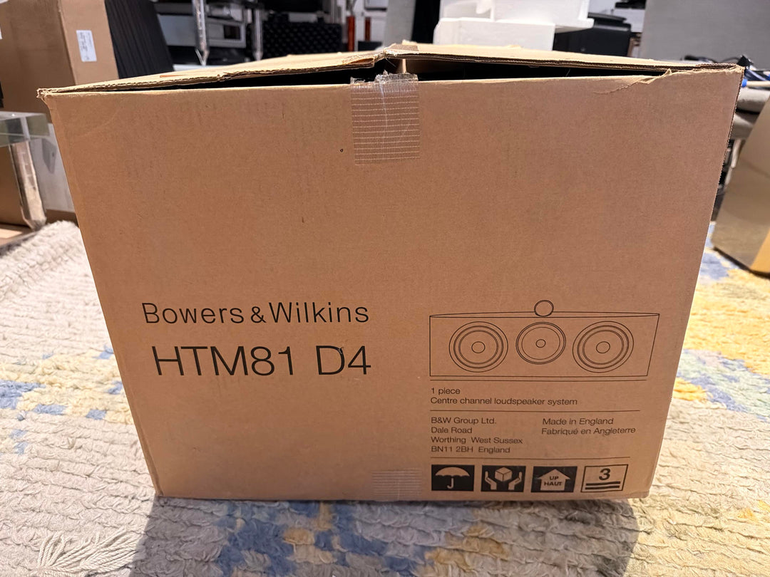Bowers & Wilkins B&W HTM81 D4 w Box in Gloss Back EXCELLENT