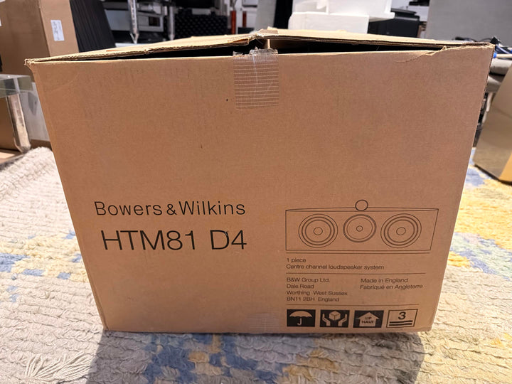 Bowers & Wilkins B&W HTM81 D4 w Box in Gloss Back EXCELLENT