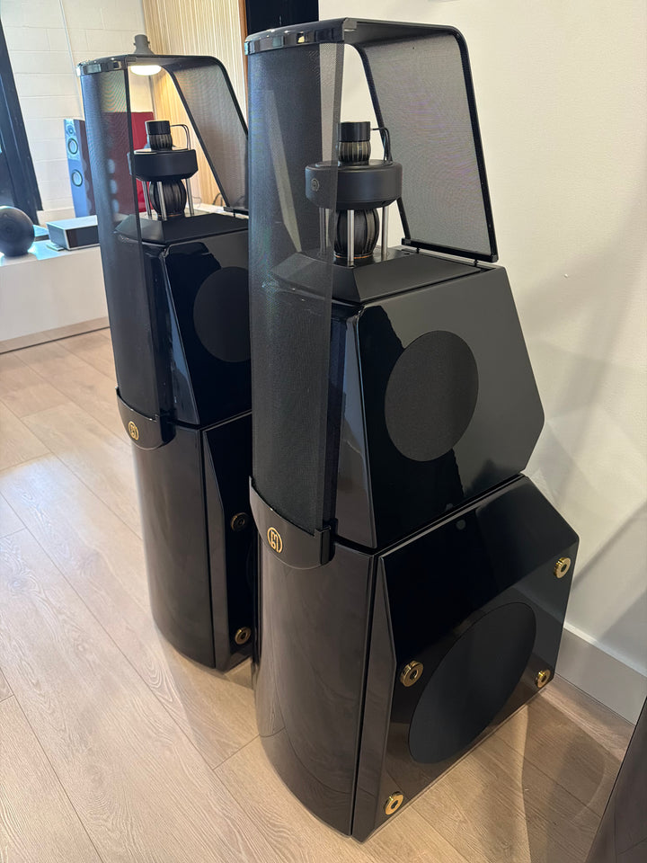 MBL Radialstrahler 111F Loudspeaker MBL 111 F in Gloss Black w Box EXCELLENT