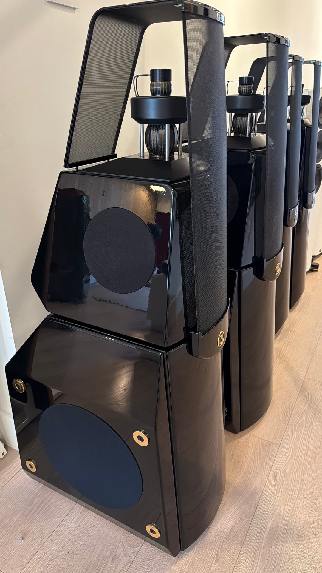 MBL Radialstrahler 111F Loudspeaker MBL 111 F in Gloss Black w Box EXCELLENT