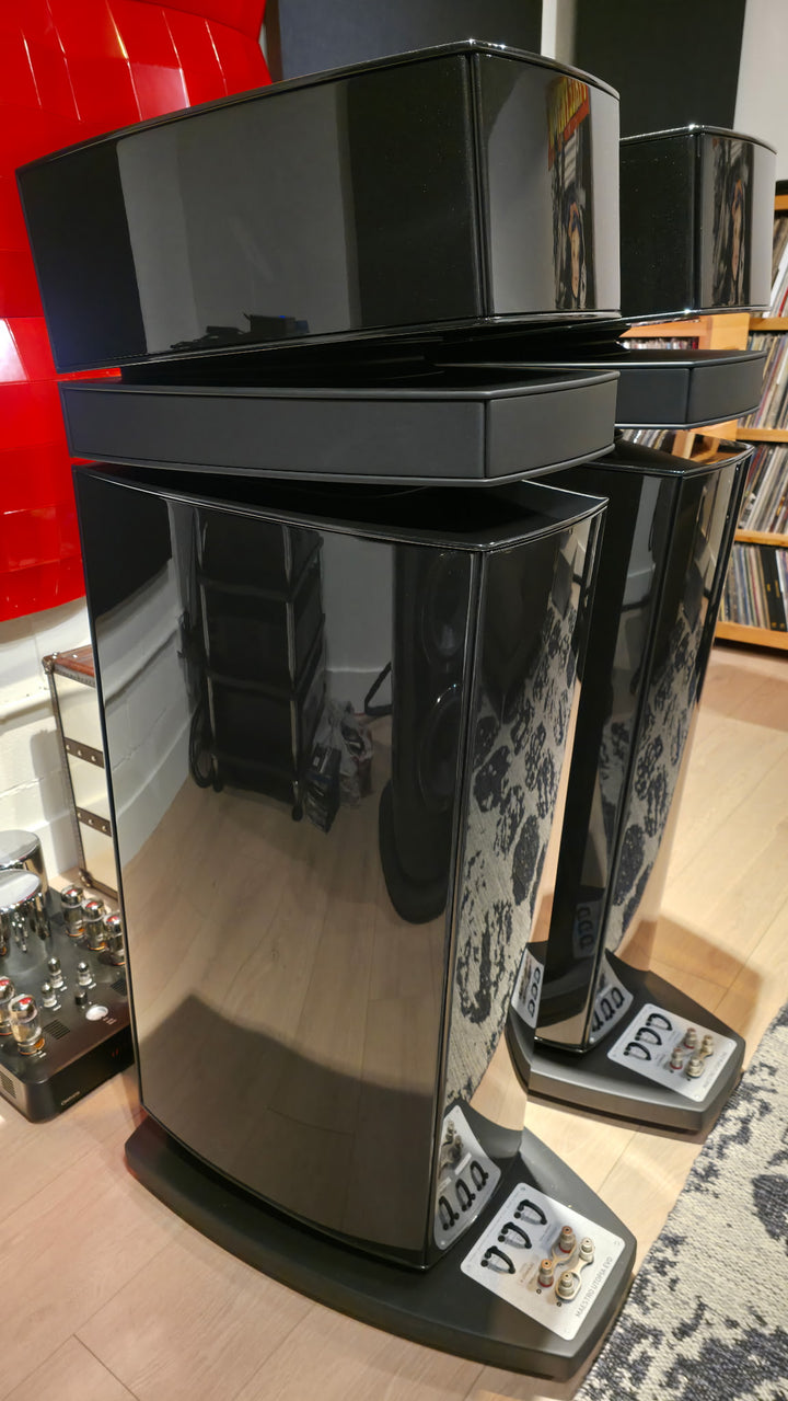 Focal Maestro Utopia Evo in Gloss Black with Crates EXCELLENT