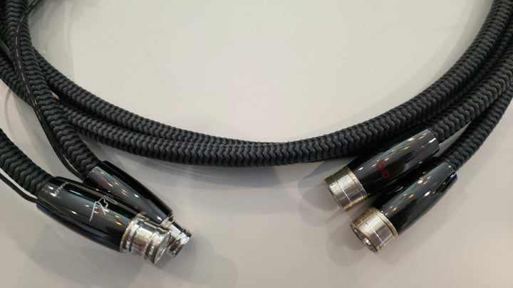 Audioquest WEL Signature XLR 2M Pair Balanced Interconnect Cables EXCELLENT
