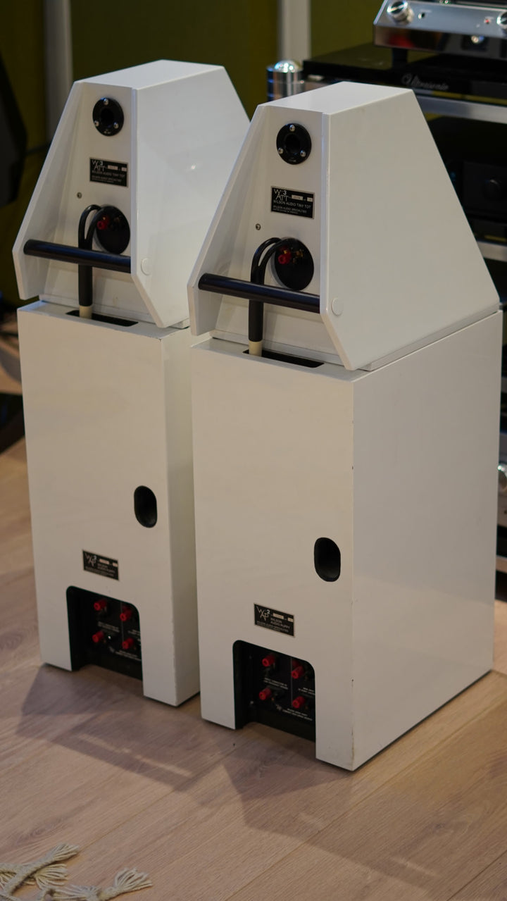 Wilson Audio Watt 3 III Puppy 2 II Upgraded to 5 in Gloss White EXCELLENT
