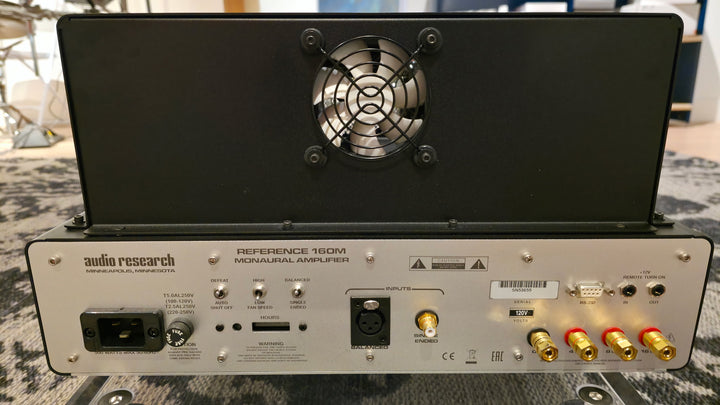 Audio Research Reference 160M Monoblock Amplifier Pair Mark I in Black Serial 53655 & 53656 EXCELLENT