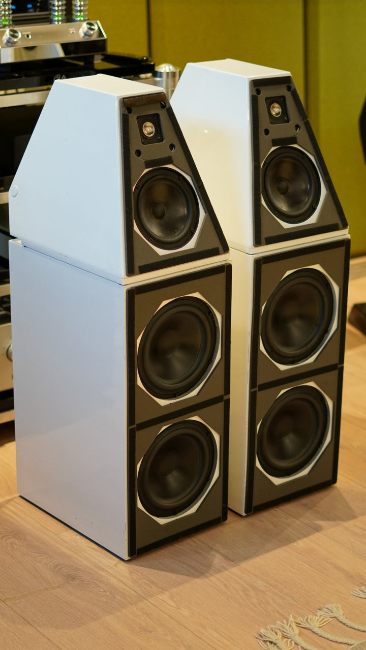 Wilson Audio Watt 3 III Puppy 2 II Upgraded to 5 in Gloss White EXCELLENT
