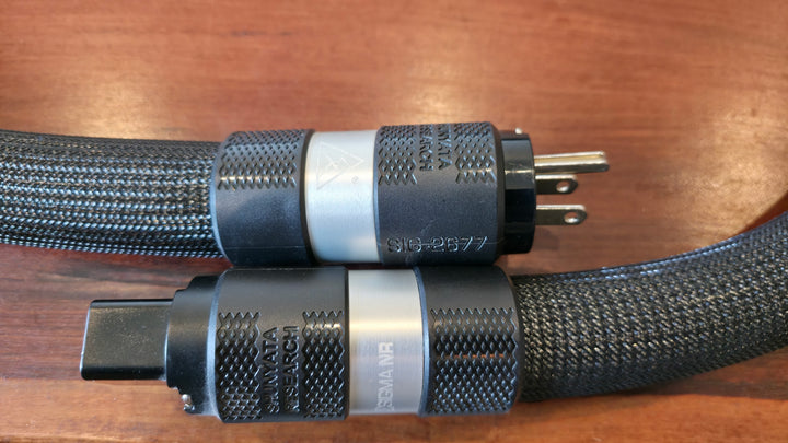Shunyata Research Sigma NR 20A Power Cable 1.75M C19 20 Amp EXCELLENT