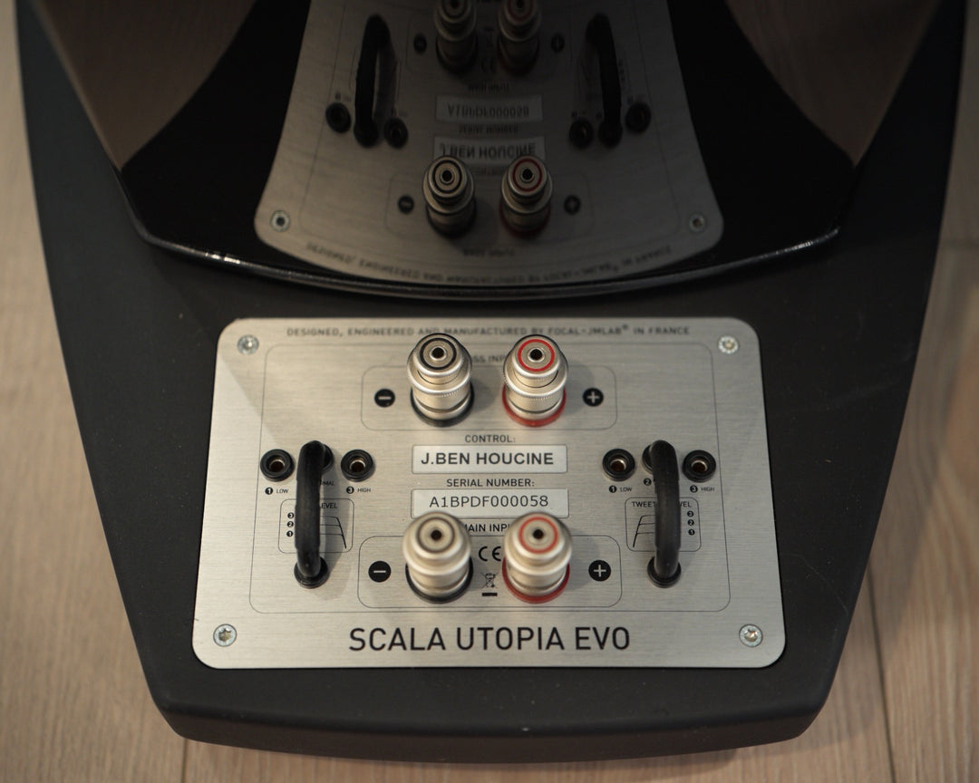 Focal Scala Utopia EVO Full Range Speakers in Gloss Black EXCELLENT