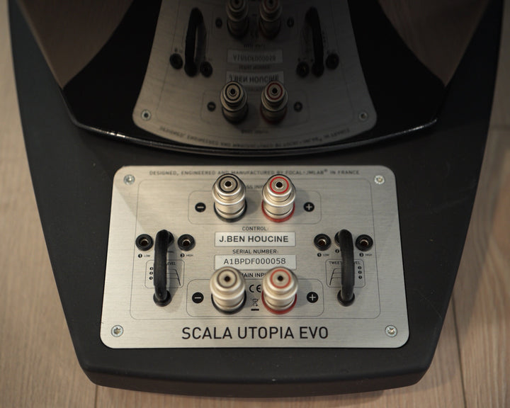 Focal Scala Utopia EVO Full Range Speakers in Gloss Black EXCELLENT