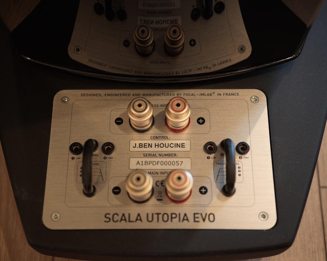 Focal Scala Utopia EVO Full Range Speakers in Gloss Black EXCELLENT