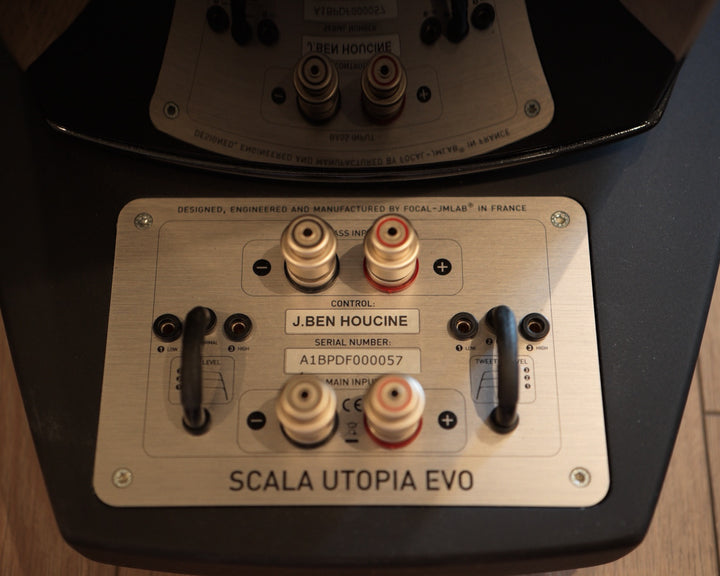 Focal Scala Utopia EVO Full Range Speakers in Gloss Black EXCELLENT