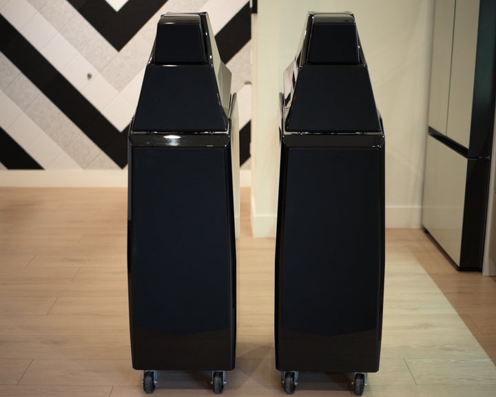 Wilson Audio Alexia 1 Full Range Speakers in Gloss Black with Crates EXCELLENT