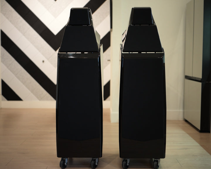 Wilson Audio Alexia 1 Full Range Speakers in Gloss Black with Crates EXCELLENT