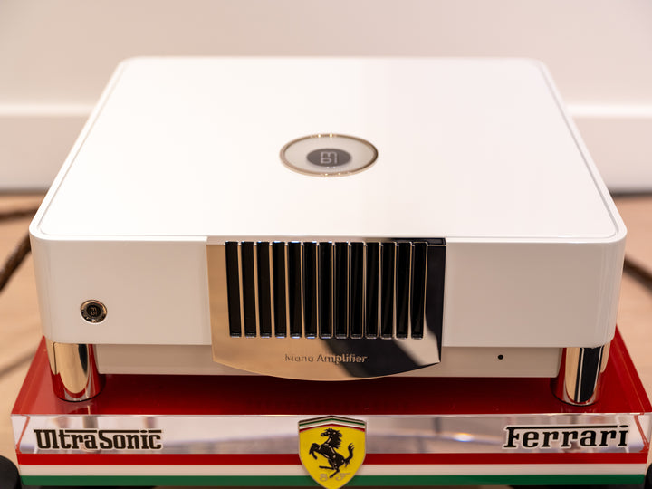 MBL N15 Noble Line Monoblock Power Amplifier Pair in Gloss White w Box EXCELLENT STORE DEMO