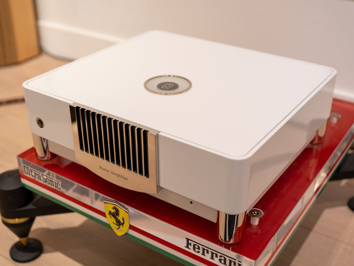 MBL N15 Noble Line Monoblock Power Amplifier Pair in Gloss White w Box EXCELLENT STORE DEMO