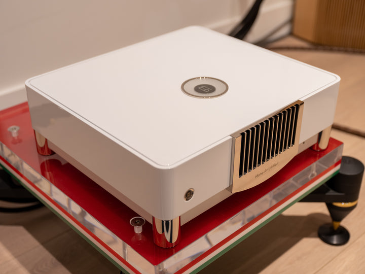 MBL N15 Noble Line Monoblock Power Amplifier Pair in Gloss White w Box EXCELLENT STORE DEMO