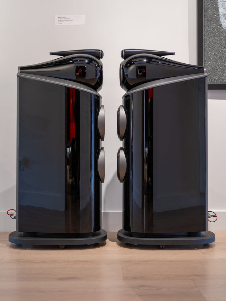 Bowers & Wilkins B&W 802D4 in Gloss Black w Box MINT STORE DEMO