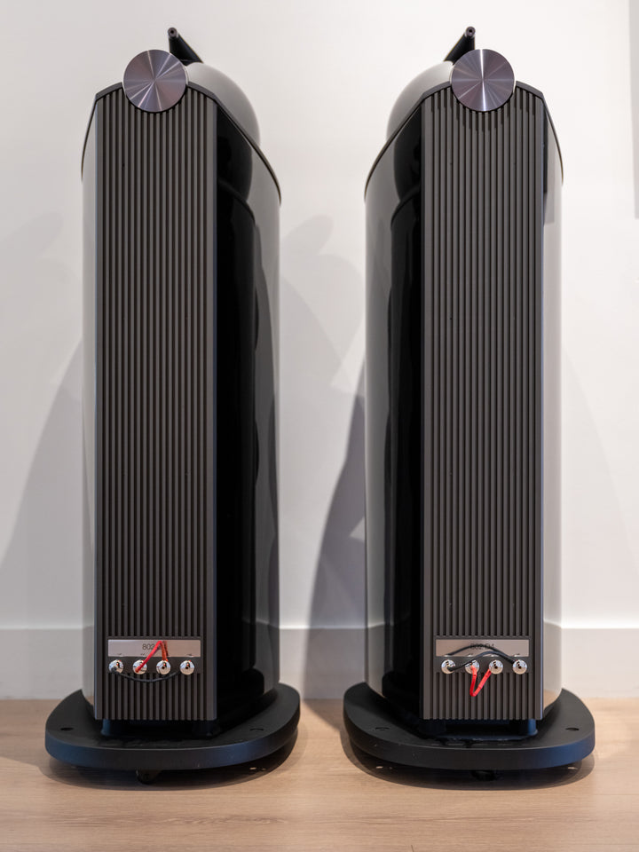 Bowers & Wilkins B&W 802D4 in Gloss Black w Box MINT STORE DEMO