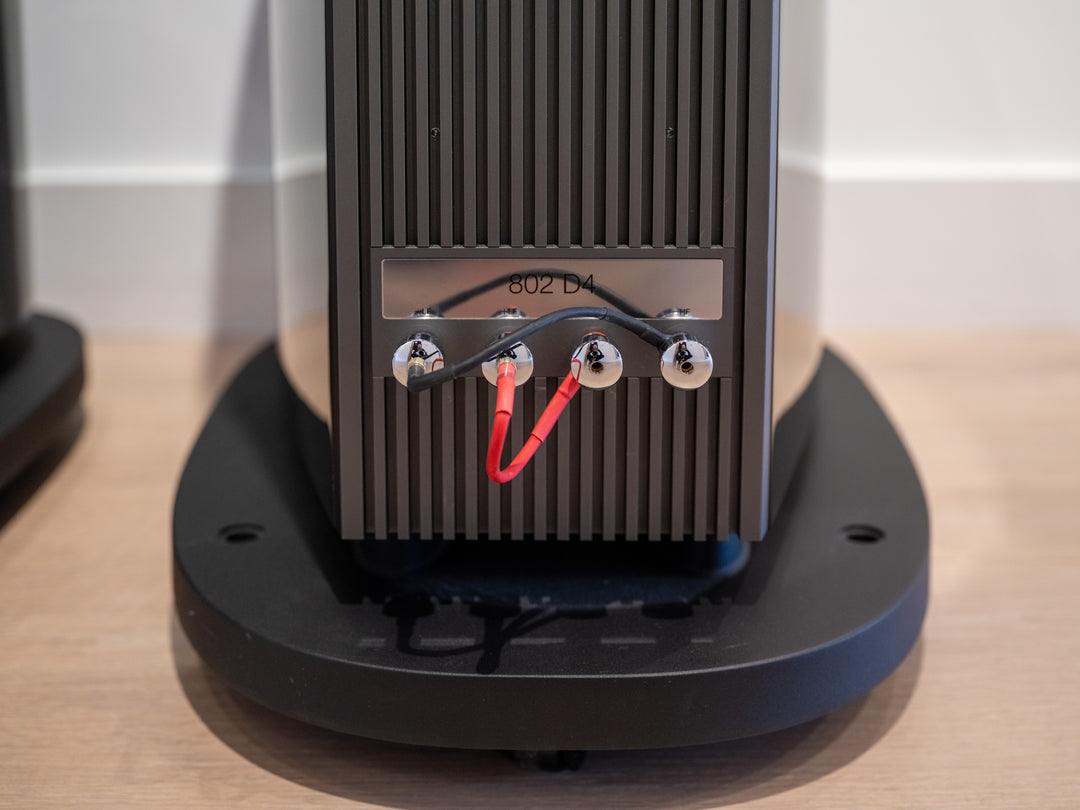 Bowers & Wilkins B&W 802D4 in Gloss Black w Box MINT STORE DEMO